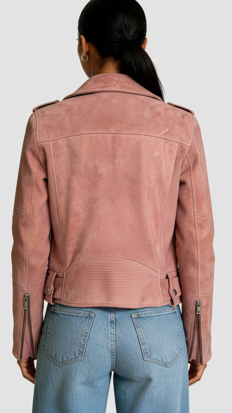 Soft Era Suede Moto - Lotus