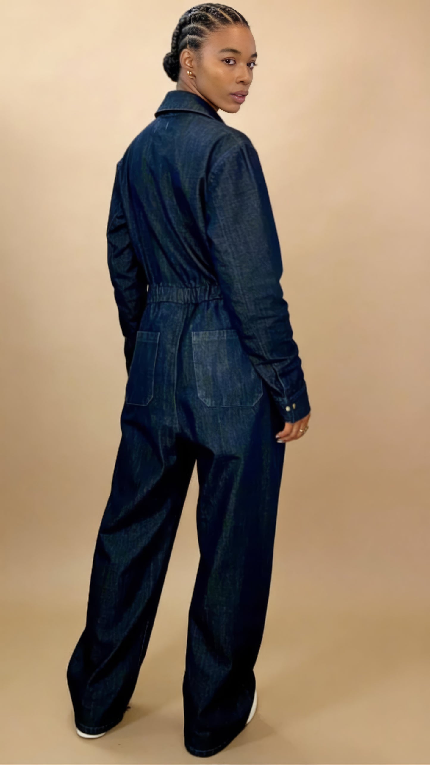 Eva Denim Boiler Suit