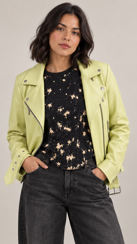Soft Era Lamb Moto - Tender Yellow