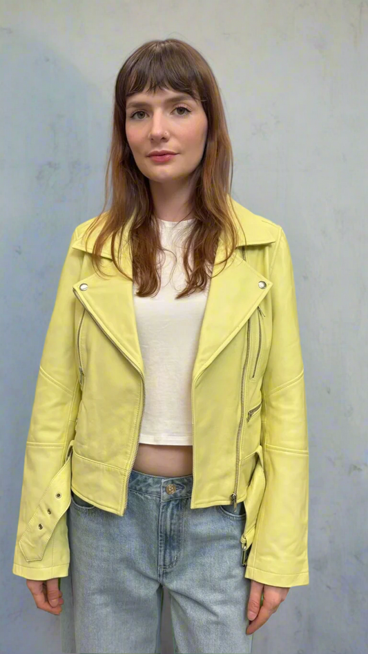 Soft Era Lamb Moto - Tender Yellow