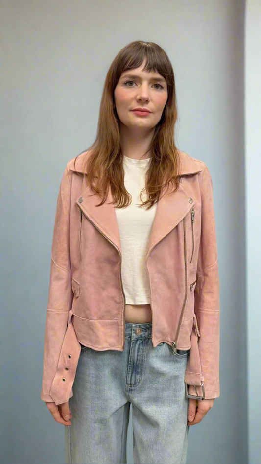 Soft Era Suede Moto - Lotus