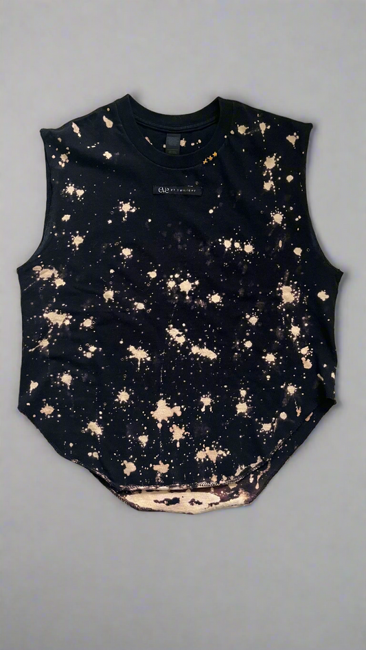 Nirvana Splatter Tank - Black