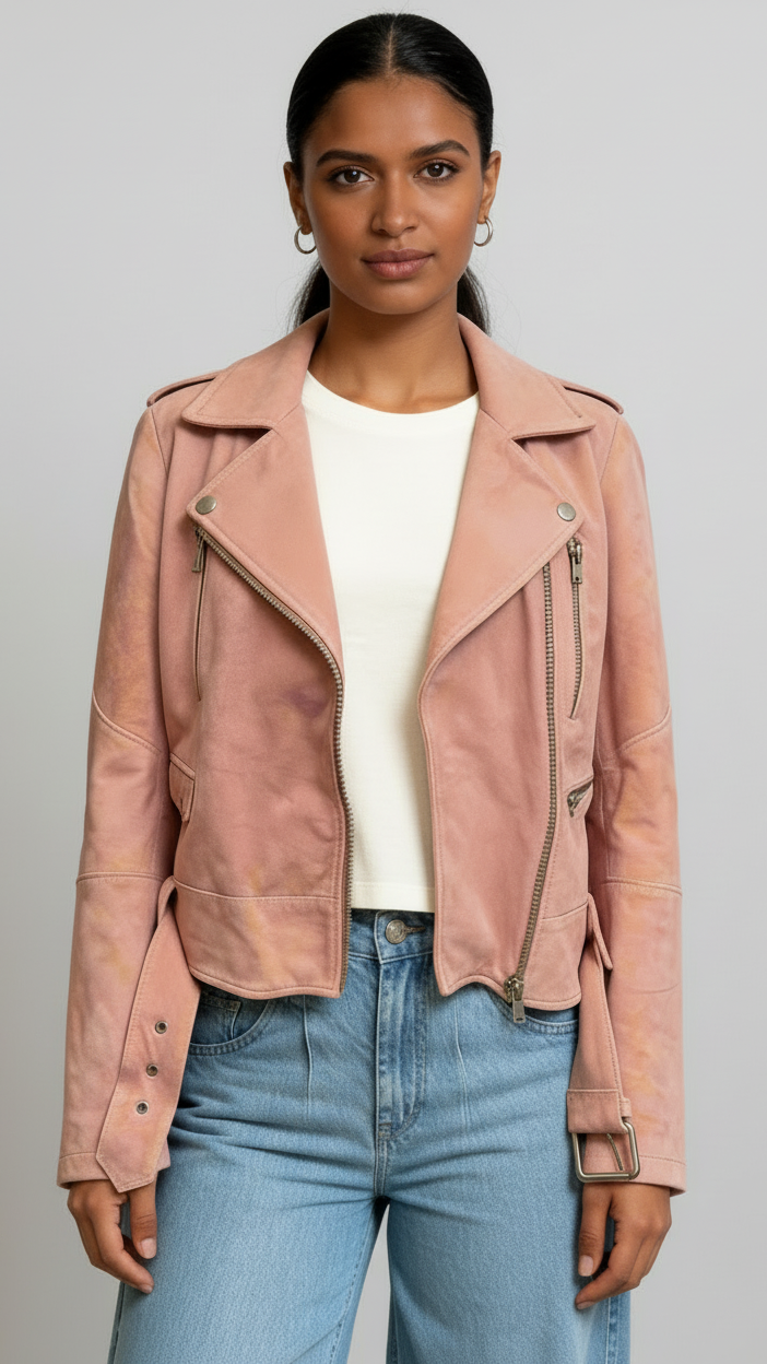 Soft Era Suede Moto - Lotus