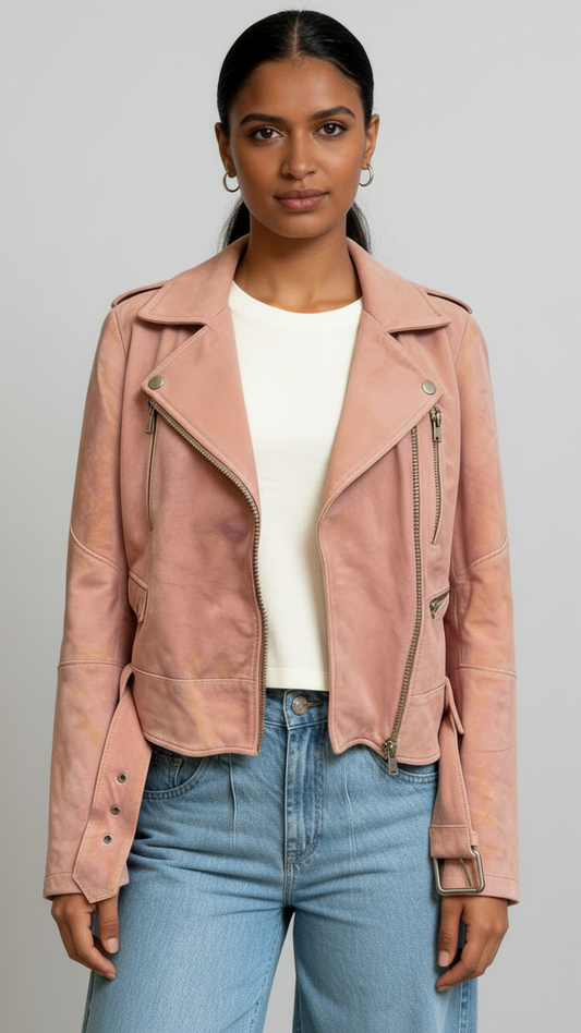 Soft Era Suede Moto - Lotus