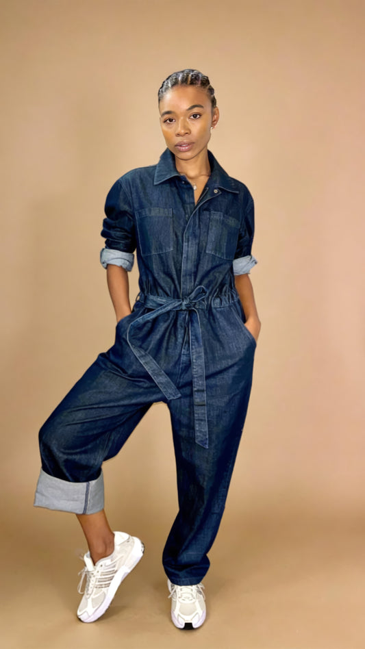 Eva Denim Boiler Suit
